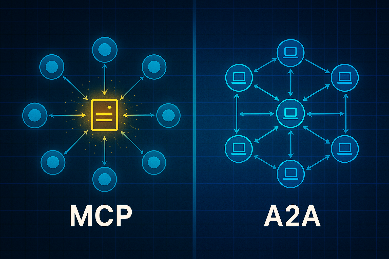 MCP vs A2A: Understanding Modern AI Communication Protocols